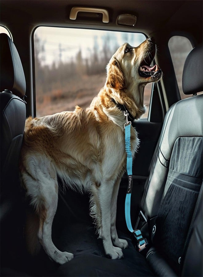 IBWell Dog Seat Belt with Elastic Bungee Leash, Car Seat Belt for Dogs (Grey, 1PCS-27.6") - Image 5